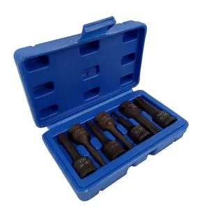 7PC integrated sleeve socket set 3/8 pneumatic pressure batch T H M type