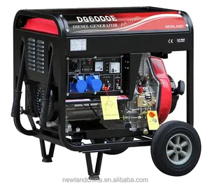 5kw honda luftgekühlten enigne open frame diesel generator einphasig