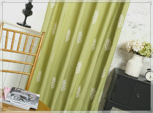 China embroidered blackout curtain for <span class=keywords><strong>the</strong></span> Fireside - Product Image 2