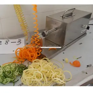 Twist aardappel machine/spiraal aardappel sticks/lente aardappel machine