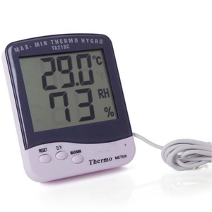 Thermomètre numérique d'intérieur/extérieure de haute précision, thermomètre hygromètre numérique Max-Min, Station météo 0 ~ + 60C, TA218C - Product Image 2
