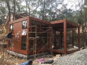 Mobil küçük ev konteyner prefabrik toptan tatil merkezi otel resepsiyon odası - Product Image 2