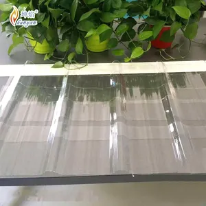 UV protection Solid corrugated plastic polycarbonate roof tiles