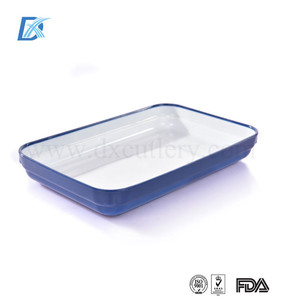 Precio de fábrica Al Por Mayor de Doble Color Giratorio De Plástico Vajilla de Avión - Product Image 4