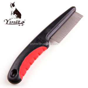 Chinese supplier accesories dogs and cats lice metal hair comb - Product Image 1