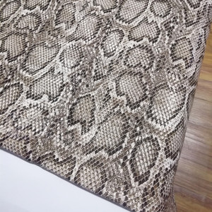 PU Da Nhân Tạo chất liệu cuero sintetico dung môi miễn phí pu da rắn in python kết cấu sinh thái cuir cho túi áo/quần áo - Product Image 3