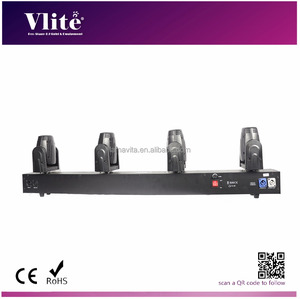 Barra de Luces LED Móvil 4 en 1, 4 Piezas x 12W, para DJ, Discoteca, Escenario, Fiesta, Evento, Espectáculo de Iluminación - Product Image 4