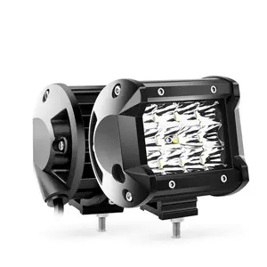 Autozubehör Wasserdicht 4 Zoll 36W Auto Gelb LED Licht leiste Barras de luz LED Ambar Para Camiones
