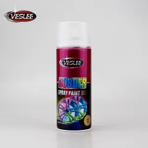 Auto peelable protegge la pellicola colorato di gomma vernice spray per auto ruota vernice di gomma