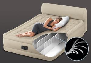 سرير هوائي INTEX 64460 فائق النعومة مع مسند للرأس مقاس كوين - Product Image 4