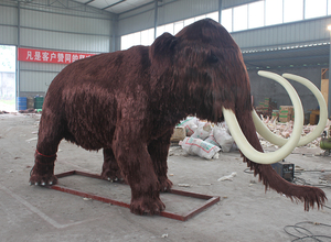 Simulación de la Era de Hielo, Mamut de Tamaño Real con Colmillos Largos, Fabricación - Product Image 4