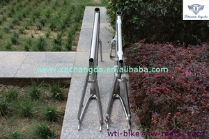 Cuadro de <span class=keywords><strong>Bicicleta</strong></span> XACD de Titanio con Piñón Deslizante - Product Image 5