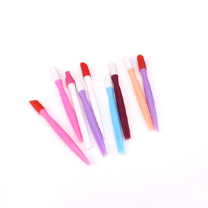Professional Plastic Stone Nail File Nail Art Tools Cuticle Remover Pusher