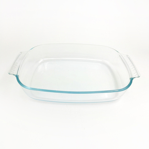 Résistant à la chaleur Verre Borosilicate Plat De Cuisson/Ustensiles En Verre/Verre <span class=keywords><strong>Pyrex</strong></span> Plaque De Cuisson - Product Image 2
