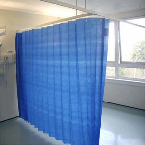 Bệnh Viện Dùng Một Lần Dust <span class=keywords><strong>Curtain</strong></span> 100% Polypropylene Blue Vách Ngăn Dày - Product Image 6