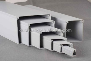 รางครอบสายไฟฟ้าพีวีซี ป้องกันสายไฟ รางพลาสติก รางสายไฟพีวีซี - Product Image 4