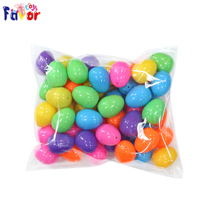 Good Quality and Not Easy to Break Multi-size Optional Plastic Easter Eggs Toys For Kids