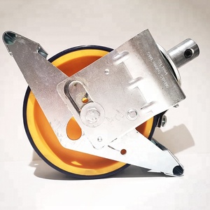 Tùy Chỉnh 8 Inch Chiều Dài Chủ Đề Giàn Giáo Caster Bánh Xe Với Phanh - Product Image 4