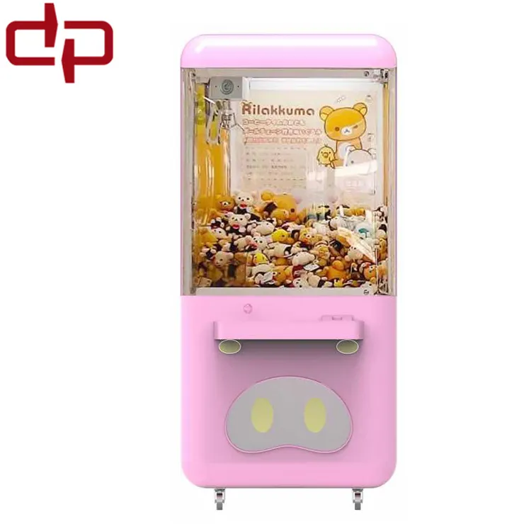 Carnival Crane Claw Game / Candy Gift Prize Vending Machine From Original Factory