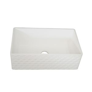 Lavello da <span class=keywords><strong>Cucina</strong></span> in Stile Rustico Bianco Opaco 100% Acrilico Puro - Product Image 6