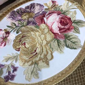 Plus de conceptions pour le style marocain broderie canapé coussin luxueux brodé canapé <span class=keywords><strong>velours</strong></span> tissu pour canapé - Product Image 5