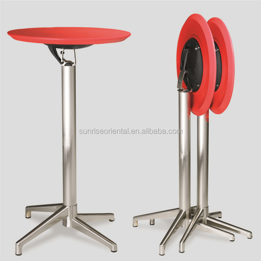 Складной барный стол по заводской цене, современный круглый барный стол, компактная мебель