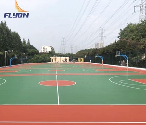 Cancha <span class=keywords><strong>de</strong></span> <span class=keywords><strong>Tenis</strong></span>, Baloncesto y Bádminton Portátil <span class=keywords><strong>de</strong></span> Acrílico y Poliuretano para Exteriores - Product Image 6