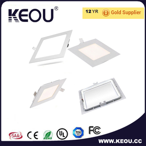 illuminacion <span class=keywords><strong>LED</strong></span> Panel <span class=keywords><strong>downlight</strong></span> blanco cálido interior empotrar cuadrado <span class=keywords><strong>extraplano</strong></span> lámparas 3W 9W 12W 18W fabricante - Product Image 5