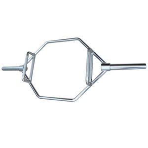 บาร์เบลล์แบบ <span class=keywords><strong>Trap</strong></span> <span class=keywords><strong>Bar</strong></span> เหล็กเกรดสูง สำหรับยกน้ำหนัก ใช้ในบ้าน สำหรับสควอท เดดลิฟท์ ชรัก พาวเวอร์พูล - Product Image 1