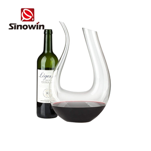 Decantador de Vino de Cristal Hecho a Mano con Capacidad para 1800 ml, Aireador de Vino para Amantes del Vino - Product Image 5