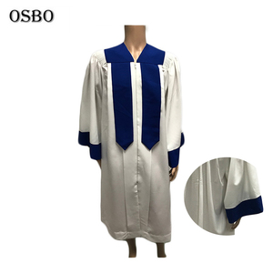 Nuevo diseño barato poliéster Iglesia coro robe/vestido al por mayor - Product Image 1