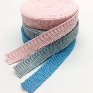 Großhandel Kleidungs zubehör gestrickt Baumwolle Fischgräten band Gurtband