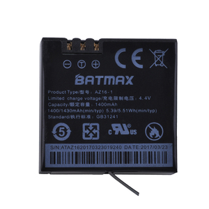AZ16-1 AZ16-<span class=keywords><strong>2</strong></span> Thay Thế Pin cho Xiaomi <span class=keywords><strong>YI</strong></span> 4 K 4 K + <span class=keywords><strong>Yi</strong></span> Lite <span class=keywords><strong>YI</strong></span> 360 VR Hành Động Không cho phát hiện Phiên Bản - Product Image 1