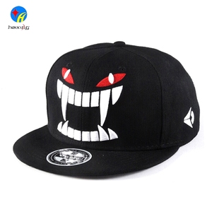 Custom Design flat embroidery Snapback hats Gorras - Product Image 4