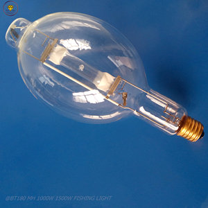 BT180 Grüne Farbe Metall halogenid lampe zum Angeln auf dem Schiff Deep Ocean Siehe locken Fischl ichter 1000w Mh Lampen Großhandels preis - Product Image 1