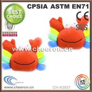 le monde le plus convoité cadeaux pour bébé en peluche crabe rouge - Product Image 1