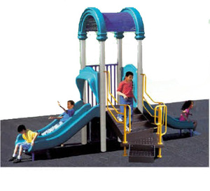 迷你公园游乐场设备/定制阿里巴巴中国儿童户外游乐场/游乐场最佳中国供应商 QX-11050C - Product Image 2