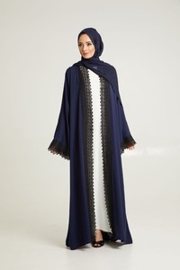 Cina produttore nuovo stile Abaya musulmano abito da donna turco abbigliamento islamico manica lunga abiti da donna - Product Image 2