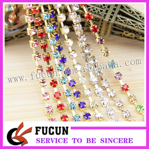 Catena di Strass <span class=keywords><strong>per</strong></span> Abiti in Stile Carnevale, Design alla Moda <span class=keywords><strong>per</strong></span> Creazioni Artigianali - Product Image 2