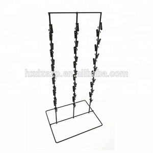 Xách Tay Có Thể Gập Lại Kim Loại Clip Dải Hiển Thị Giá Thân Thiện Với Môi Có Thể Tái Chế Trọng Lượng Nhẹ Đơn Lập Phong Cách Hiện Đại Cho Khoai Tây Chiên - Product Image 3