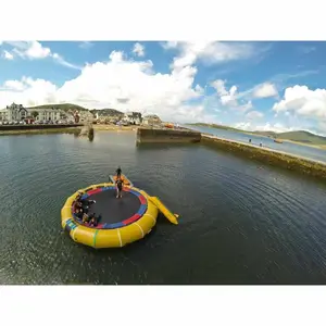 Cheap PVC Inflatable Water Blob Trampoline For Lake