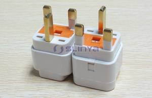 UK 3 Pin <strong>Plug</strong> with Fuse, Grounded <strong>Universal</strong> <strong>Plug</strong> <strong>Adapter</strong> Type G for UK - Product Image 2
