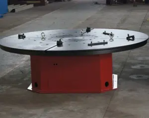 Auto rotating welding positioner table