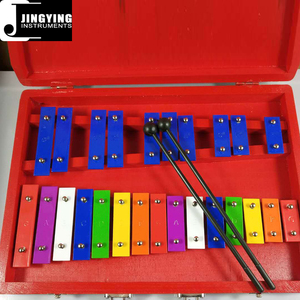 25 tons En Aluminium Coloré Métallophone avec <span class=keywords><strong>Caisse</strong></span> En <span class=keywords><strong>Bois</strong></span> - Product Image 2