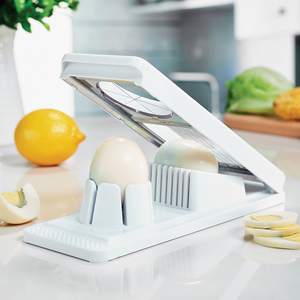 Commercio all'ingrosso migliore prezzo manuale 2 in 1 uovo affettatrice - Product Image 1