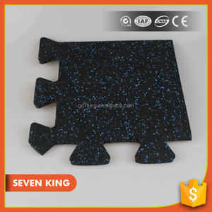 Qingdao 7 rey de alta densidad tapetes kindergarten/parque rollo de alfombra de goma para gimnasio - Product Image 1