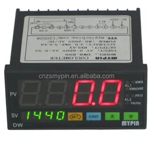 Однофазный цифровой измеритель мощности энергии постоянного тока MYPIN RS232 (ZW8-VRR2F-DV200DA100/75V)