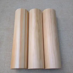 Natural Wooden pine wood Craft Geometric custom dimensions Diameter Cylinder
