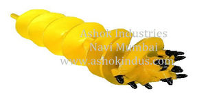 Ashok Industries Yellow Earth <b>Auger</b> with Black Teeth for <b>Drilling</b> Applications - Product Image 4