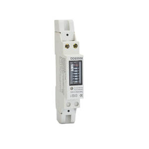 Giá Rẻ Giá 1P duy nhất giai đoạn Din Rail kWh Điện Din-Rail Modular năng lượng <span class=keywords><strong>Meter</strong></span> đăng ký hiển thị cho lebanon thị trường - Product Image 1